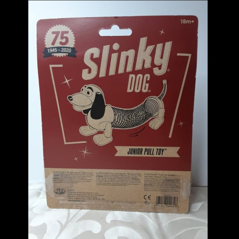 Disney Toy Story Slinky Dog Pull Toy new - Picture 3 of 3